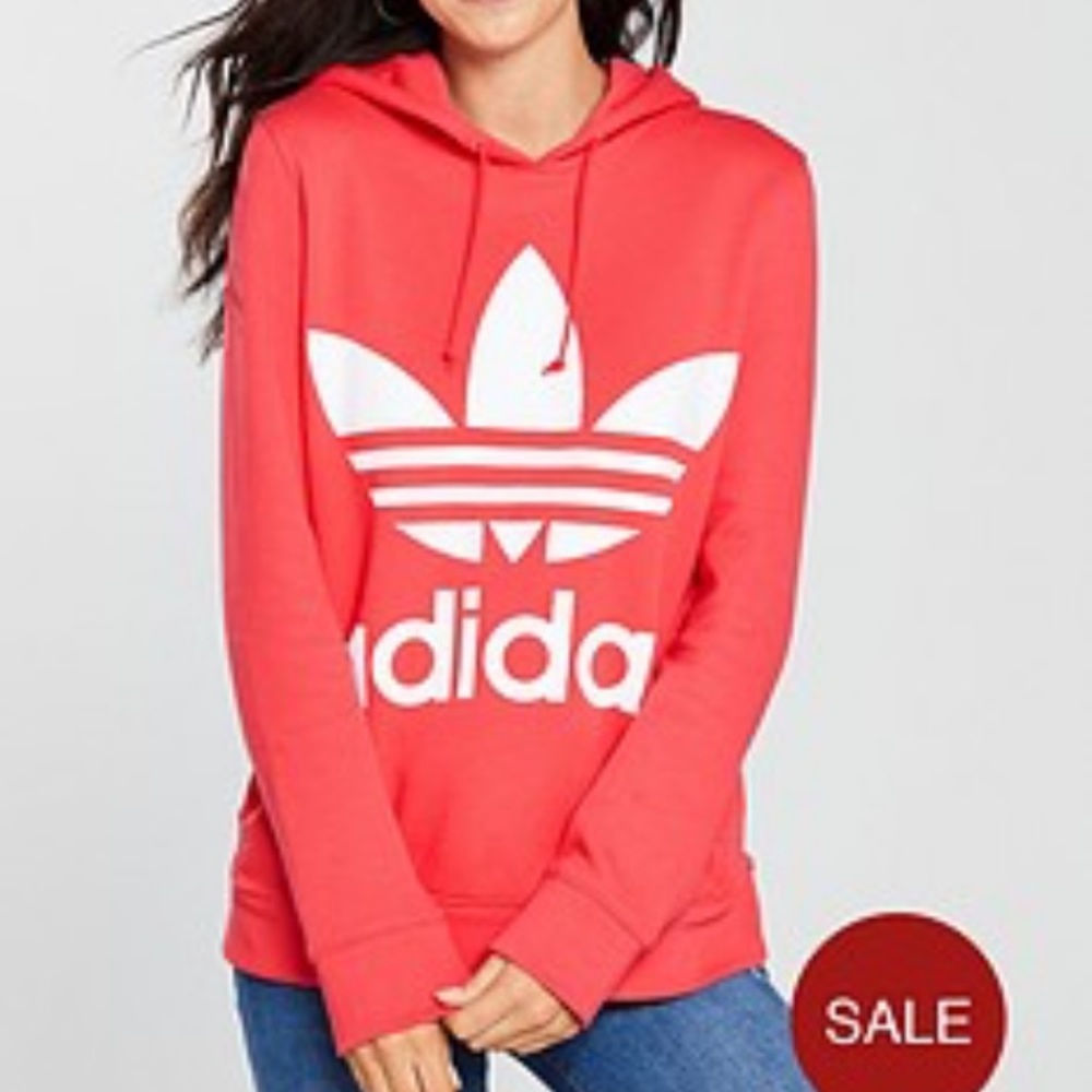 Pink Adidas XS Sweatshirt Hoodie